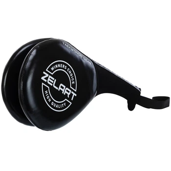 Ракетка для тхэквондо двойная Zelart Fight Gear 1238 Black