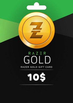 Картка поповнення RAZER GOLD $10 CARD US Регіон