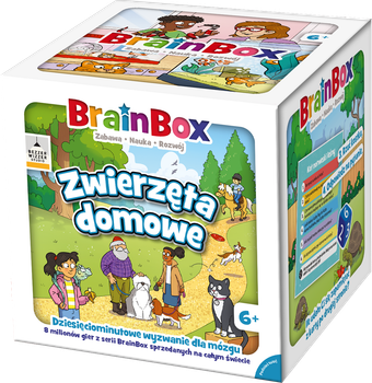 Gra planszowa Rebel BrainBox - Zwierzęta domowe (edycja polska) (5906954790019)