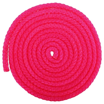 Скакалка для художественной гимнастики малиновая SP-Sport 2814 длина 3м Fuchsia