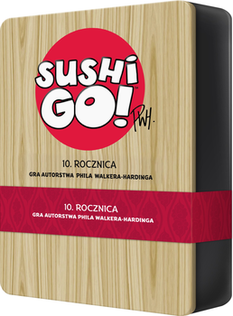 Настільна гра Rebel Sushi Go! 10-річчя (видання польською) (5902650619784)