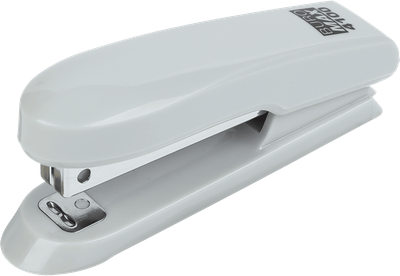 Степлер Buromax №10 15 аркушів Світло-сірий (BM.4100-09)