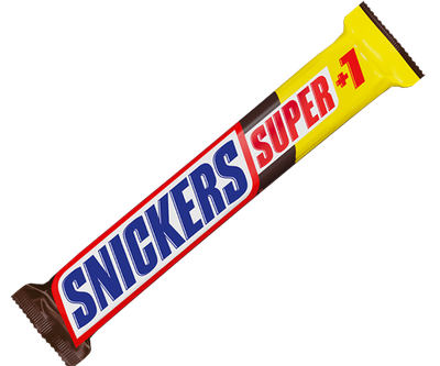 Батончик шоколадный Snickers Super большой 112,5 грамм