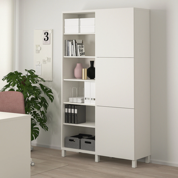 Комбінація навісних шаф BESTA IKEA 293.017.62 білий