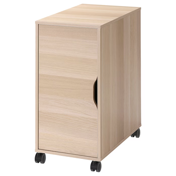 Тумба на колесиках ALEX IKEA 995.419.52 беленый дуб