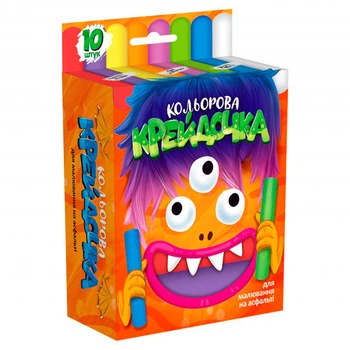 Набор для творчества Danko toys мело для асфальта КRD-02-01U