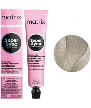 Тонер на лужной основе Matrix Super Sync Pre-Bonded SPA Пастельный пепельный, 90 мл