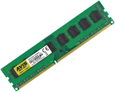 Оперативная память AVIS DDR3 1333MHz 8Gb 2Rx8 PC3-10600 1.5V (AD3F1333N9/8) БУ
