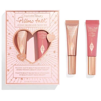 Набір хайлайтер та румʼяна Charlotte Tilbury Pillow Talk Iconic Blush and Glow Kit (5056446641326)