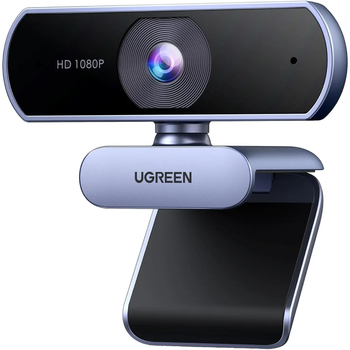 Веб-камера Ugreen CM678 HD webcam USB 1920x1080 Grey (15728)