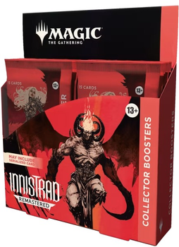 Бустери Wizards of the Coast Magic the Gathering: Innistrad Remastered Collector Booster Bundle 12 шт (0195166270012)