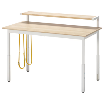 Игровой стол UTVISNING IKEA 005.863.98 ясень/белый