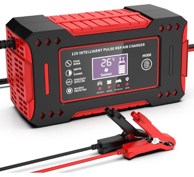 Розумний зарядний пристрій Autozyx для акумулятора 12V 6А з функцією відновлення АКБ