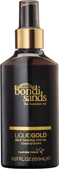 Suchy olejek do samoopalacza Bondi Sands w płynie Gold 150 ml (850278004183)