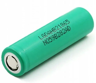 Аккумулятор Voltronic 18650 Li-Ion LGDBHB21865, 1300mAh, 30A, 4.2/3.7/2.5V, Green (YT13279)