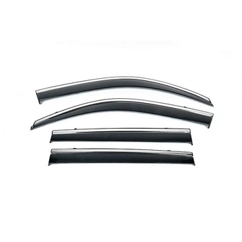 Ветровики (4шт. хром) NIKEN на VOLKSWAGEN ID.3, bvwid32123-w/s
