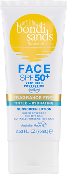 Balsam przeciwsłoneczny do twarzy Bondi Sands SPF 50+ bezzapachowy 75 ml (810020173383)