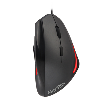 Мишка вертикальна провідна оптична з підсвічуванням MEETION Vertical Mouse MT-M380