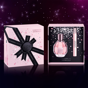 Zestaw damski Viktor & Rolf Flowerbomb Holiday Woda perfumowana 50 ml + Miniaturka Woda perfumowana 10 ml (3614274078077)