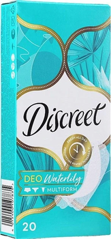 Щоденні гігієнічні прокладки Discreet Deo Water Lily 20 шт (8700216152846)