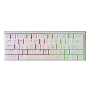 Клавиатура механическая проводная Mucai MK61 UA\RU\ENG с RGB-подсветкой и поддержкой HOT-SWAP