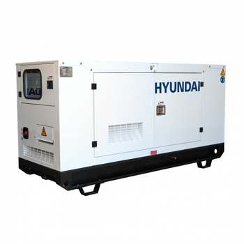 Дизельна електростанція Hyundai DHY 80KSE + ATS 125A, потужність 77 кВА