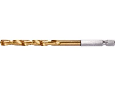 Сверло по металлу с шестигранным хвостовиком 6.5 мм, 1/4", HSS-TiN, 121 мм YATO (YT-44765)