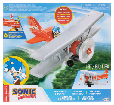 Zestaw z figurkami Jakks Pacific Sonic the Hedgehog Tornado (0192995423282)