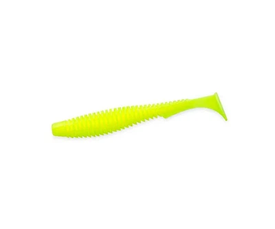 Силиконовая приманка Fishup U-Shad 4" (8pcs.), #046 - Lemon,10024135