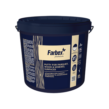 Шпаклевка Farbex для паркета, деревянных и минеральных поверхностей Ясень 0.7кг