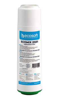 Картридж EcomixD для очищення твердої води Ecosoft 2,5"х10"