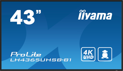 Монітор 42.5" iiyama ProLite LH4365UHSB-B1