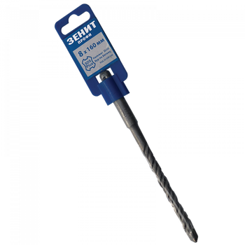Бур SDS-Plus 8×160 мм спираль 4S Зенит Профи