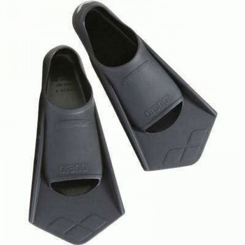 Ласты Arena Powerfin SP 95218-051 короткие силикон черный size 45/46