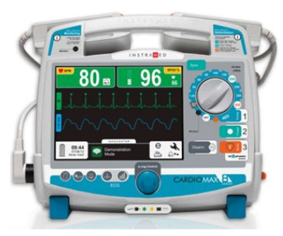 Дефібрилятор-монітор Instramed Cardio Max у базовій комплектації