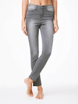 Джинсы Skinny женские Conte Collant CE CON-49 170-90 Серые (4810226285930)