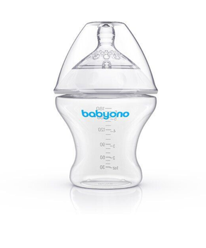 Пляшечка антиколікова BabyOno NATURAL NURSING 180 мл