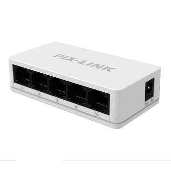 Коммутатор Desktop Switch Pix-Link LV-SW05 5 портов 10/100 Мбит/с Fast Ethernet White