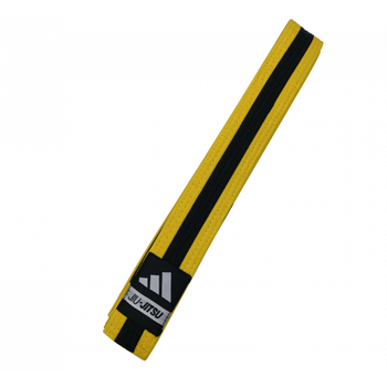 Пояс для джиу-джитсу Adidas Jiu Jitsu Belt (adiBJJB-K) Yellow/Black M2