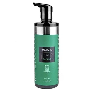Маска Kleral System Colorama Emerald Зеленый для тонирования и коррекции цвета волос, 500 мл