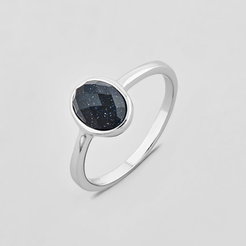 Срібне кільце Minimal 9510144а-17 17