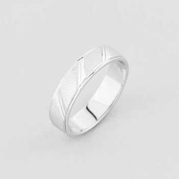 Серебряное кольцо Minimal 18 ОС-3523