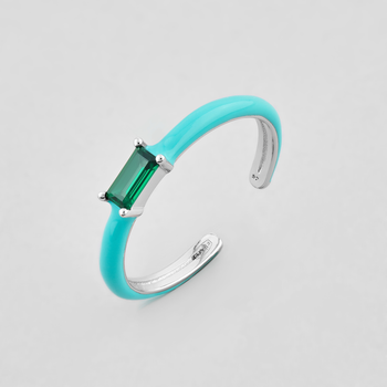 Срібне кільце Minimal 510468з