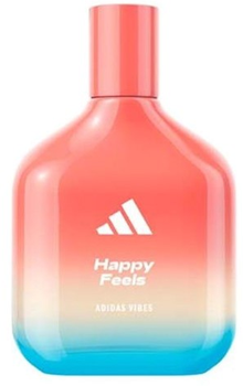 Woda perfumowana unisex Adidas Vibes Happy Feels 100 ml (3616305447159)