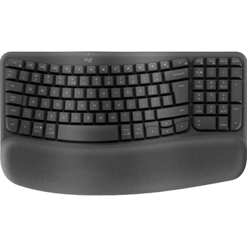 Бездротова клавіатура Logitech Wave Keys Black