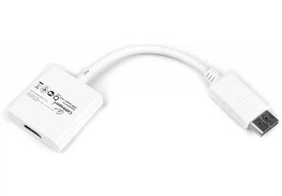 Адаптер Cablexpert DisplayPort-HDMI 0.1м White (A-DPM-HDMIF-002-W)