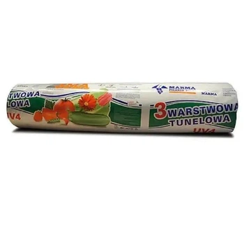 Пленка парниковая для теплиц MARMA 8x33 м UV-4 четырехсезонная