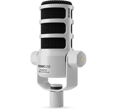 Мікрофон RODE PodMic USB White