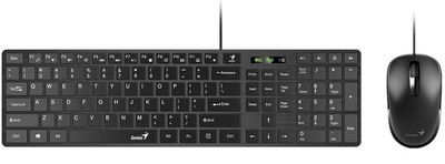 Комплект Genius C-126 SlimStar USB Black