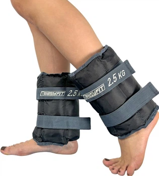 Утяжелители EasyFit 2 х 2.5 кг для ног и рук (EF-WHT-2.5)